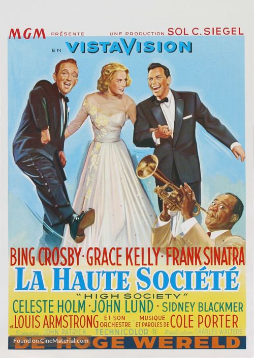 High Society - Belgian Movie Poster