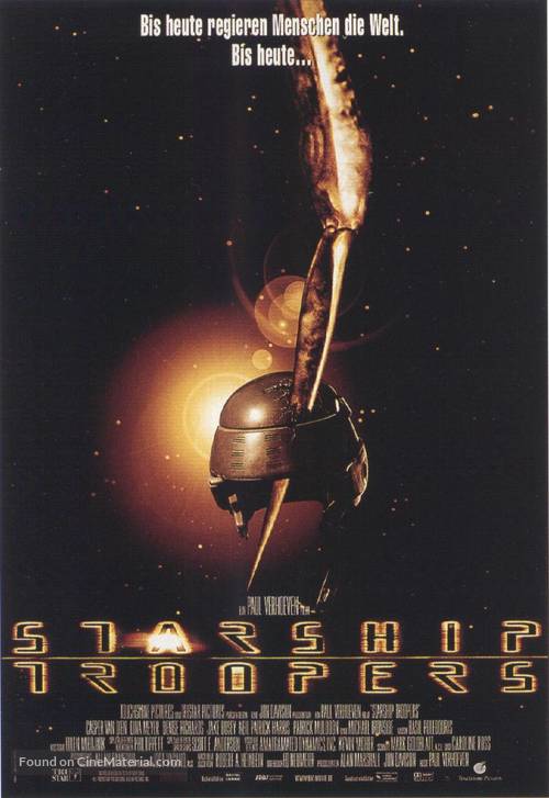 Starship Troopers - German Movie Poster