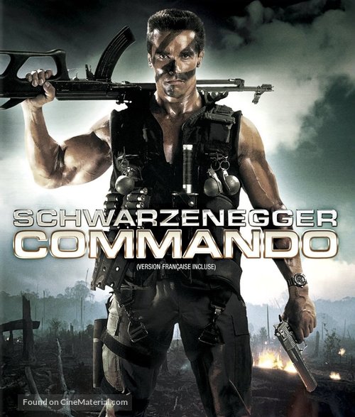 Commando - Canadian Blu-Ray movie cover