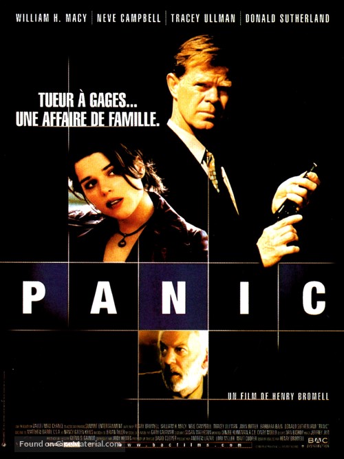 Panic - French Movie Poster