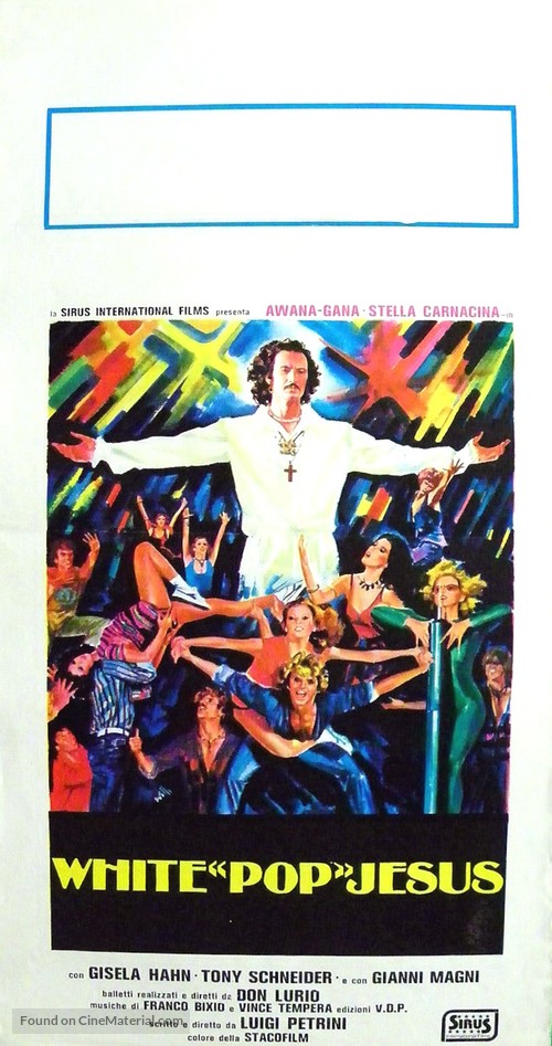 White Pop Jesus - Italian Movie Poster