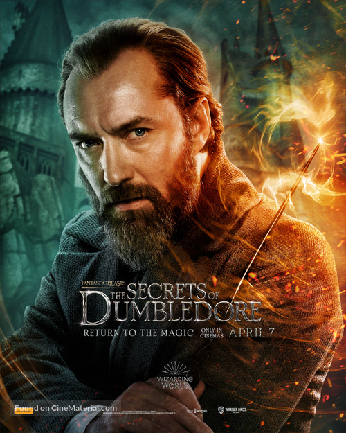 Fantastic Beasts: The Secrets of Dumbledore - Australian Movie Poster