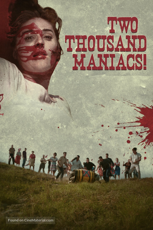 Two Thousand Maniacs! - Norwegian Movie Cover
