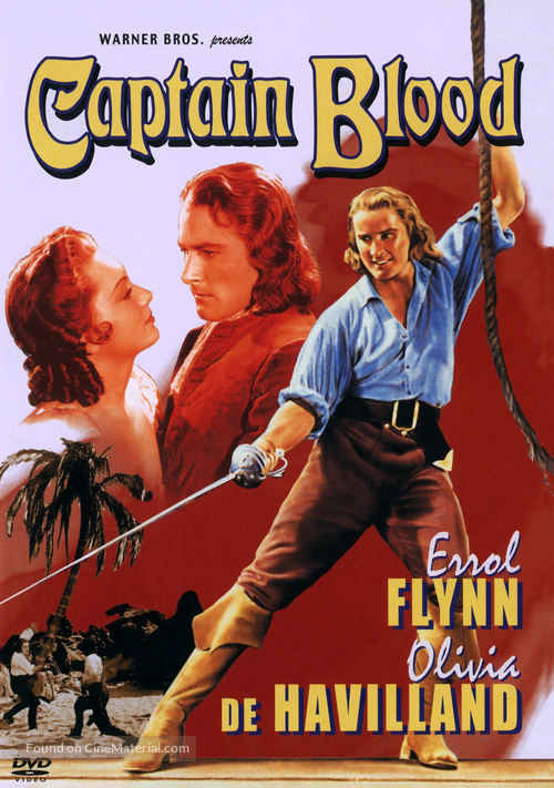 Captain Blood - DVD movie cover