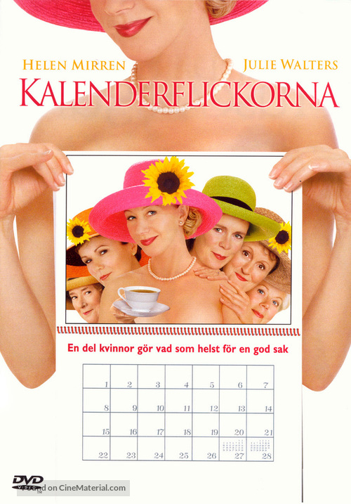 Calendar Girls - Swedish DVD movie cover