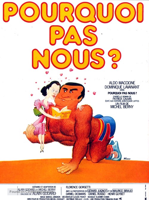 Pourquoi pas nous? - French Movie Poster