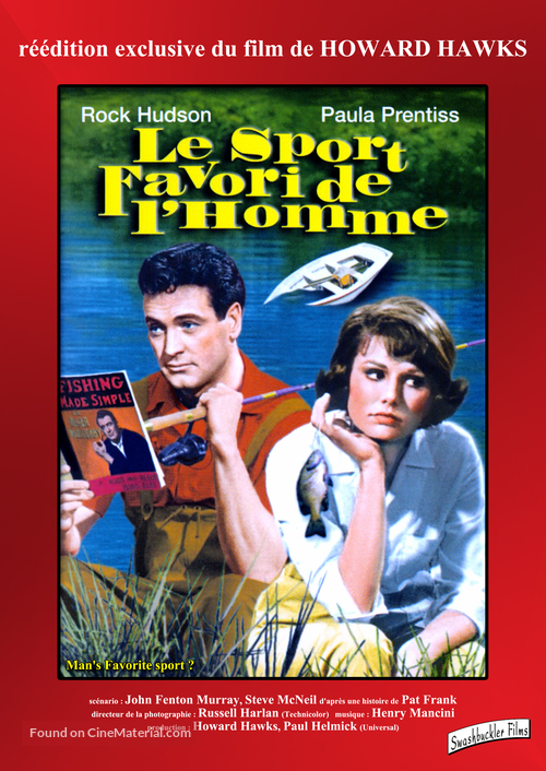 Man&#039;s Favorite Sport? - French Re-release movie poster