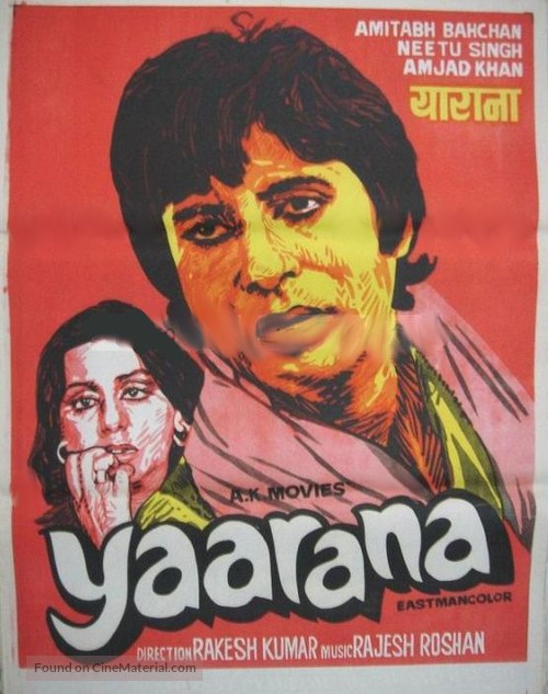 Yaarana - Indian Movie Poster