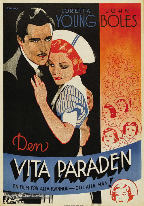 The White Parade - Swedish Movie Poster