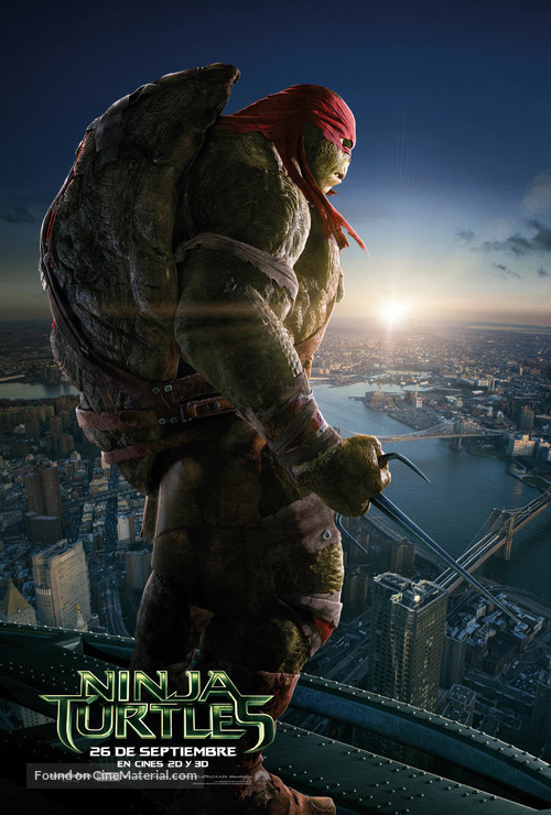 Teenage Mutant Ninja Turtles - Spanish Movie Poster