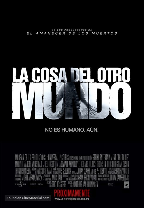The Thing - Mexican Movie Poster