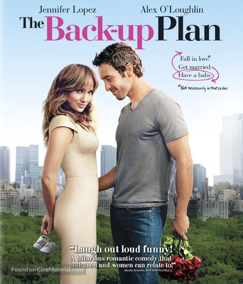 The Back-Up Plan - Blu-Ray movie cover