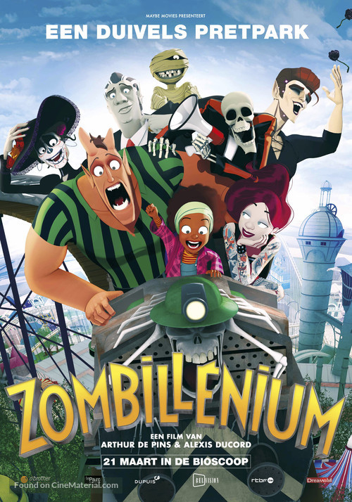 Zombillenium - Dutch Movie Poster