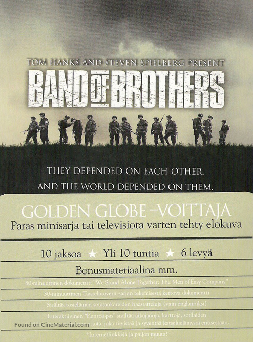 &quot;Band of Brothers&quot; - Finnish Movie Cover