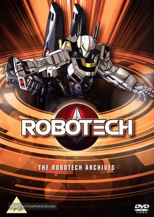 &quot;Robotech&quot; - British DVD movie cover