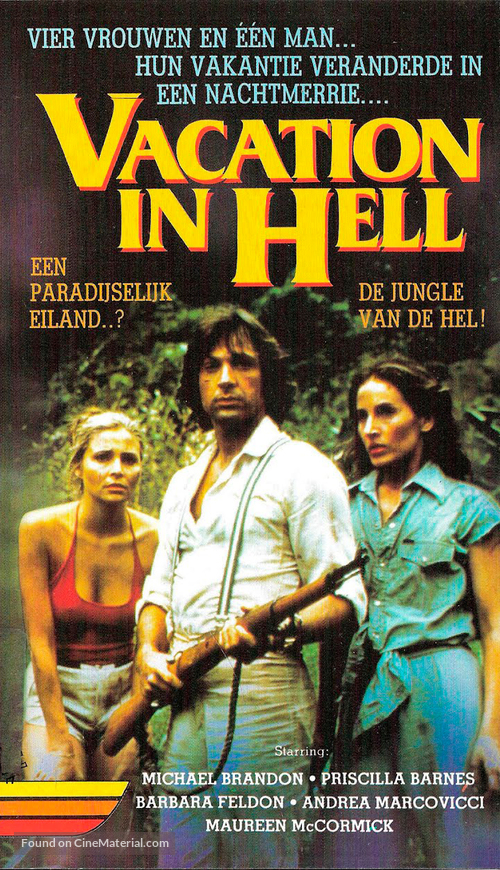 A Vacation in Hell - Dutch VHS movie cover