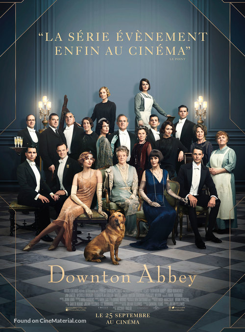 Downton Abbey - French Movie Poster