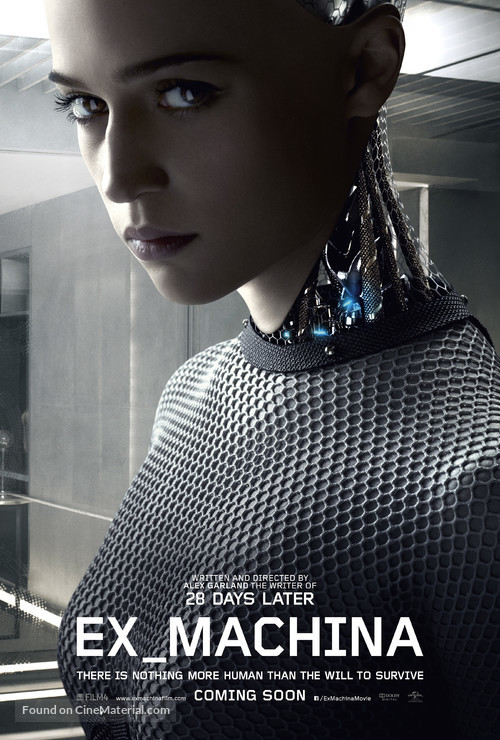 Ex Machina - British Movie Poster