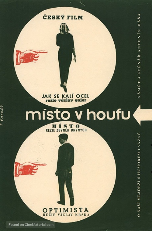 M&iacute;sto v houfu - Czech Movie Poster