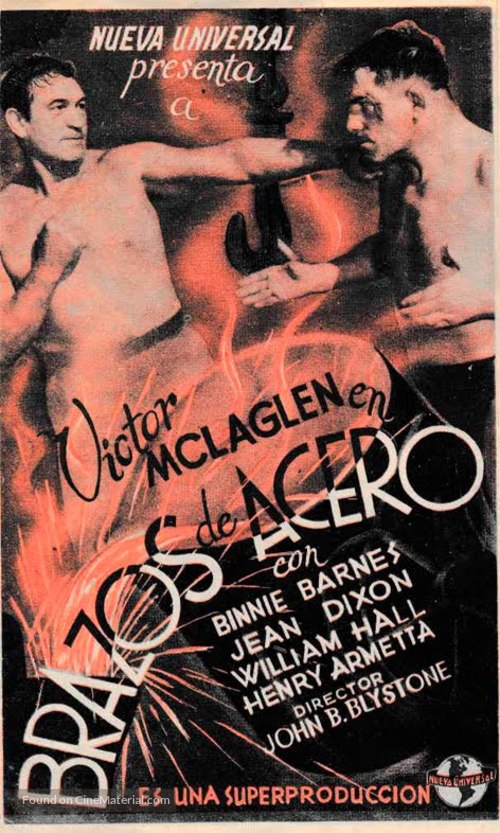 Magnificent Brute - Spanish Movie Poster