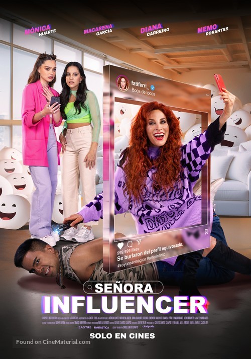 Se&ntilde;ora Influencer - Mexican Movie Poster