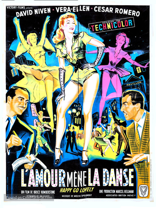 Happy Go Lovely - French Movie Poster