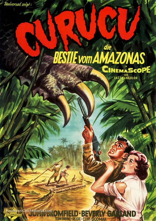 Curucu, Beast of the Amazon - German Movie Poster