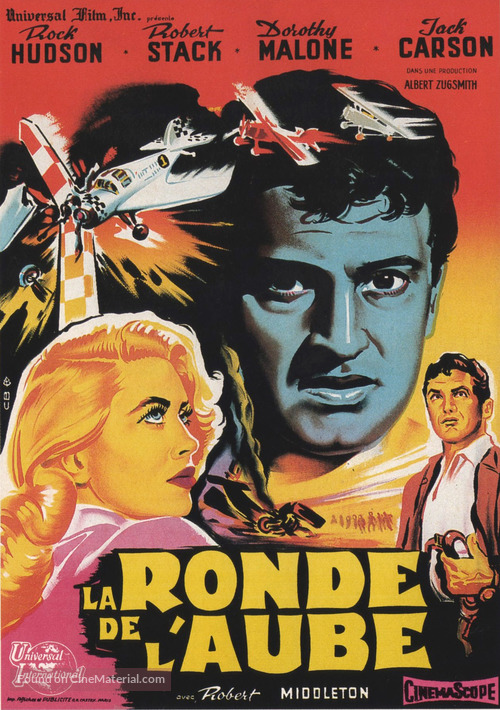 The Tarnished Angels - French Movie Poster