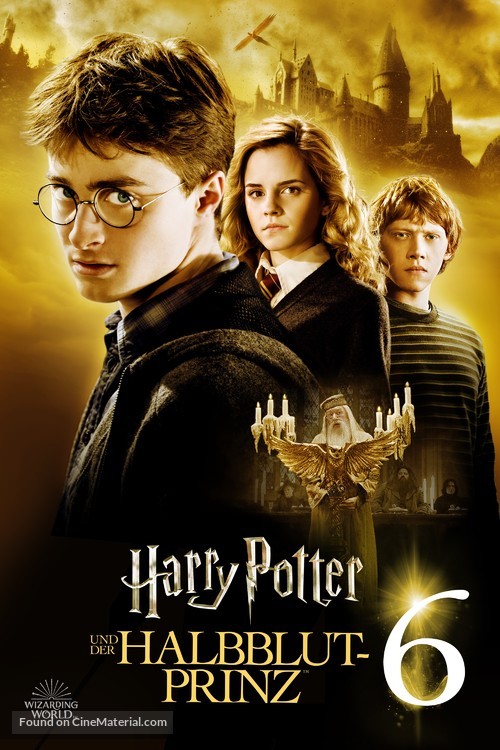 Harry Potter and the Half-Blood Prince - German Video on demand movie cover