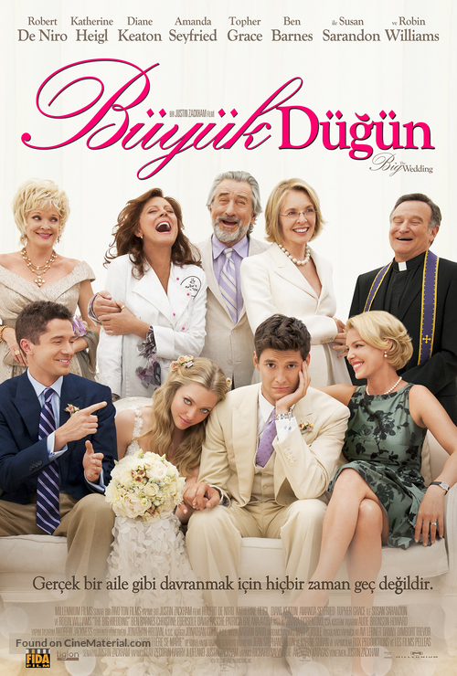 The Big Wedding - Turkish Movie Poster