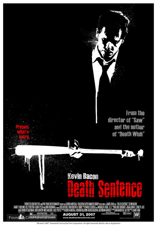 Death Sentence - Movie Poster