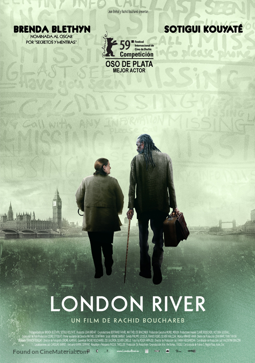 London River - Spanish Movie Poster