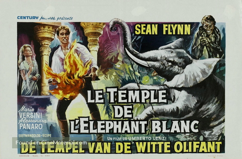 Sandok, il Maciste della giungla - Belgian Movie Poster