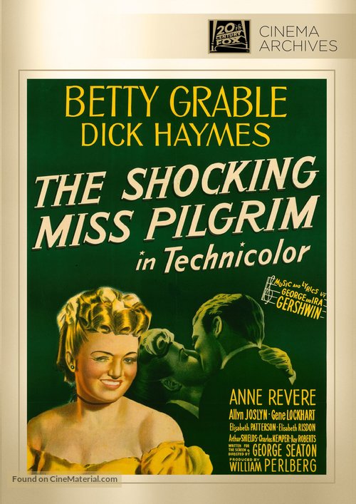 The Shocking Miss Pilgrim - DVD movie cover