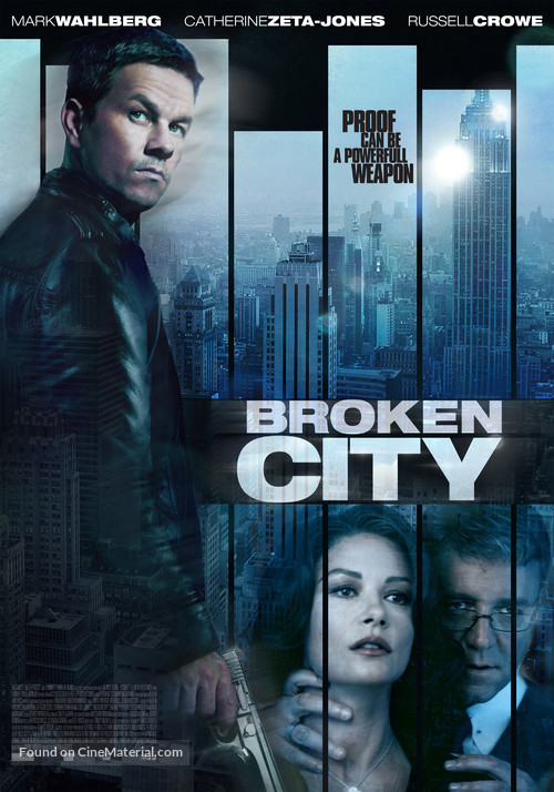 Broken City - Dutch Movie Poster