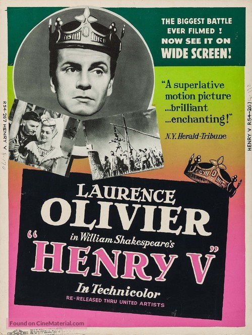 The Chronicle History of King Henry the Fifth with His Battell Fought at Agincourt in France - Movie Poster