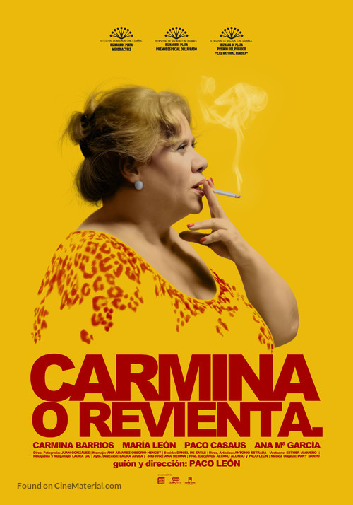 Carmina o revienta - Spanish Movie Poster