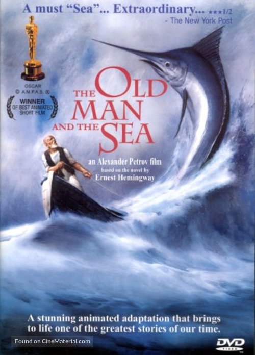 The Old Man and the Sea - DVD movie cover