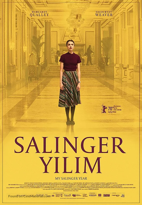 My Salinger Year - Turkish Movie Poster