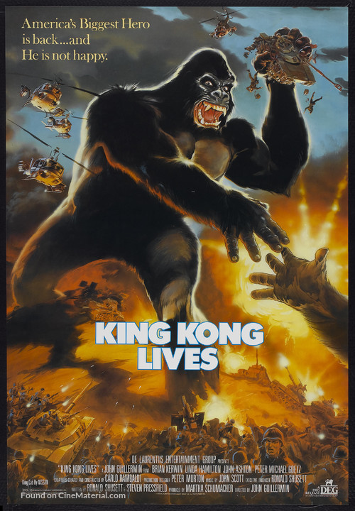 King Kong Lives - Movie Poster
