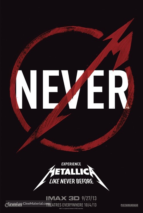 Metallica Through the Never - Movie Poster