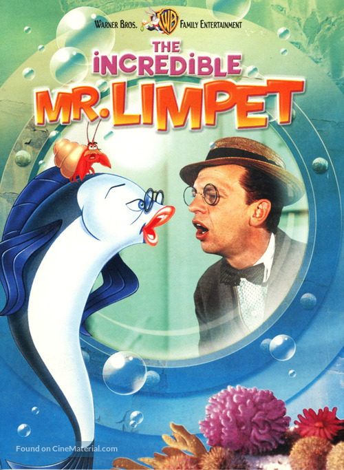 The Incredible Mr. Limpet - DVD movie cover