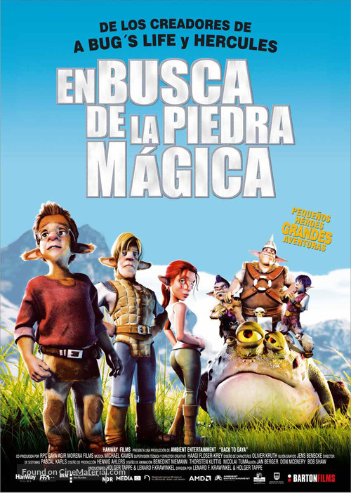 Back To Gaya - Spanish Movie Poster