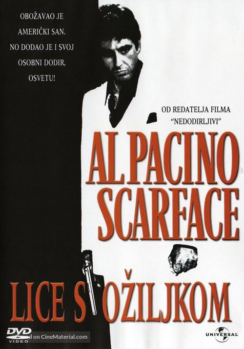 Scarface - Croatian Movie Cover