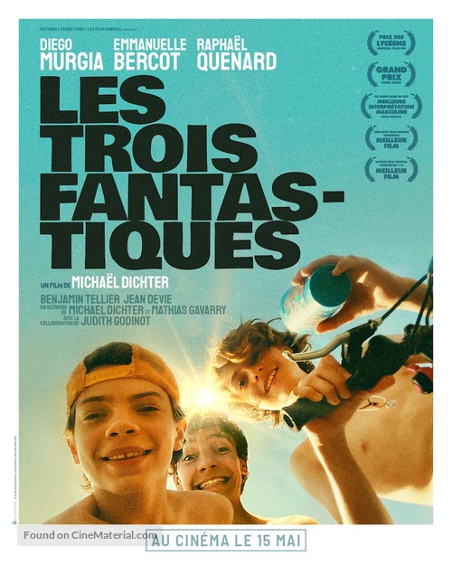 Les trois fantastiques - French Movie Poster