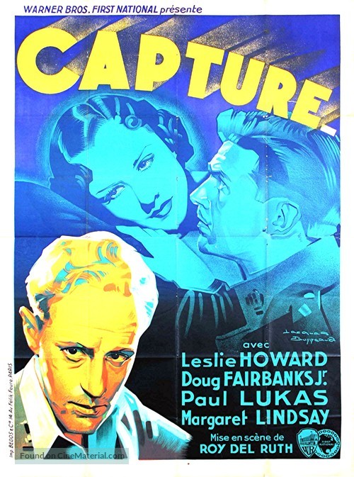 Captured! - French Movie Poster