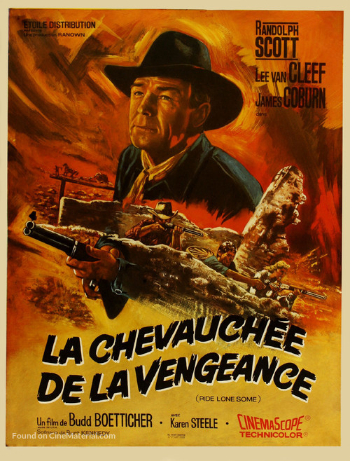 Ride Lonesome - French Movie Poster