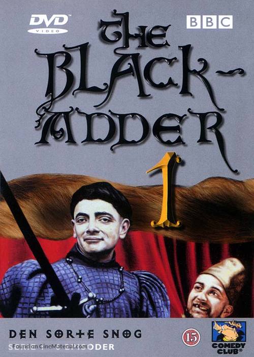 &quot;The Black Adder&quot; - Danish DVD movie cover