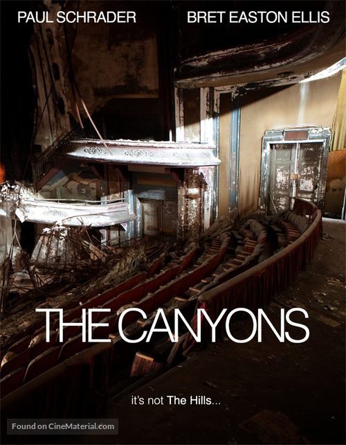 The Canyons - Movie Poster