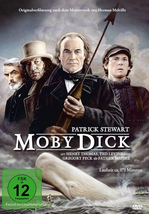 Moby Dick - German Movie Cover